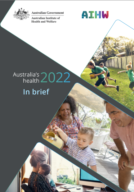 Australia's health 2022 in brief report